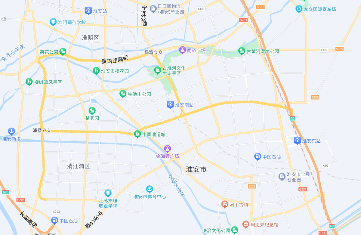 所以淮安老城区是在哪里呢？